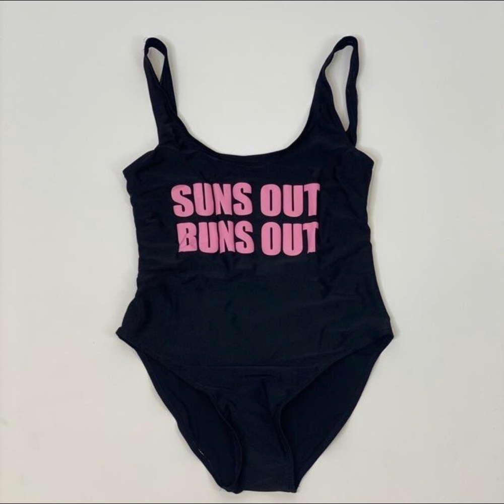 Black Swimsuit, "Suns Out Buns Out"